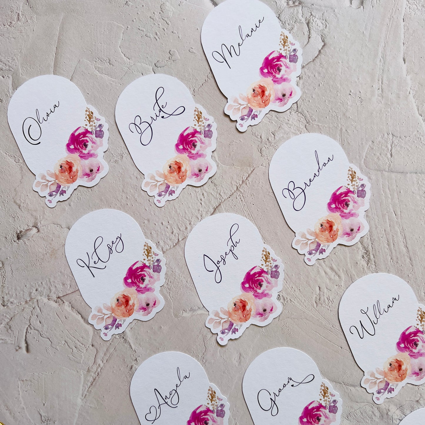 Beautiful Blossoms Menu and/or Place Card