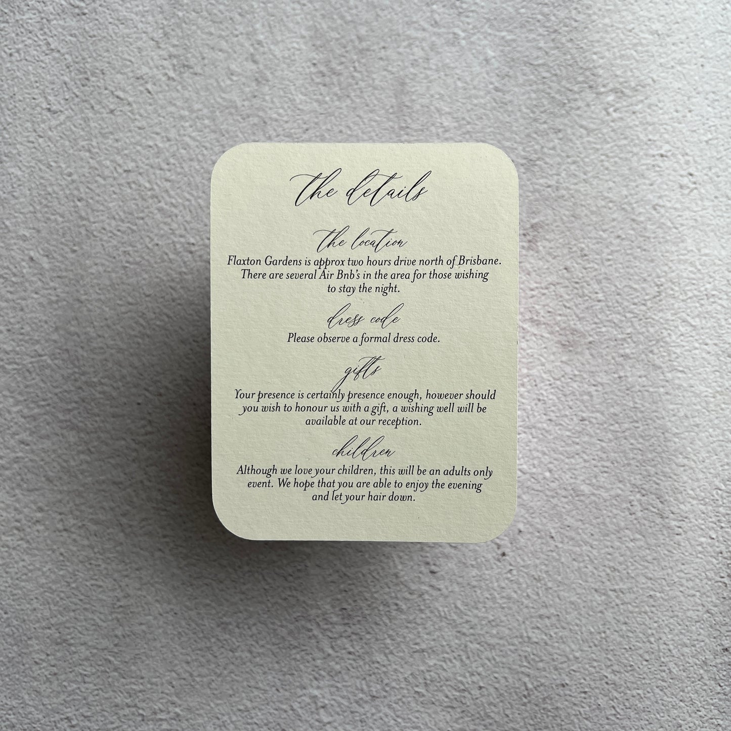 Timeless Arch Wedding Invitation Set Green