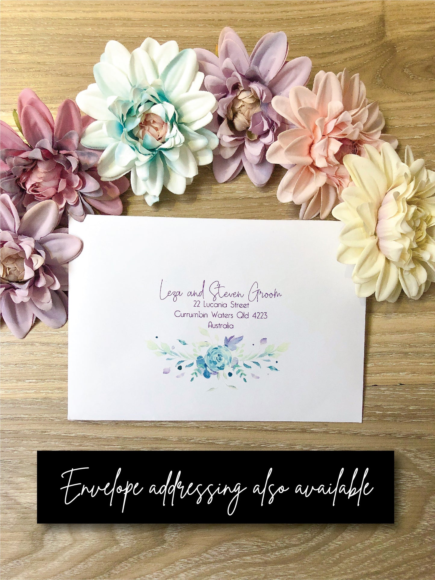 Emily Vellum Invitation - Glitzy Prints