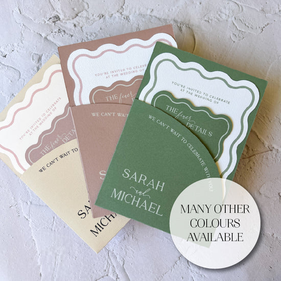 Arch Wedding Invitation Printing Brisbane, Gold Coast Australia Wide