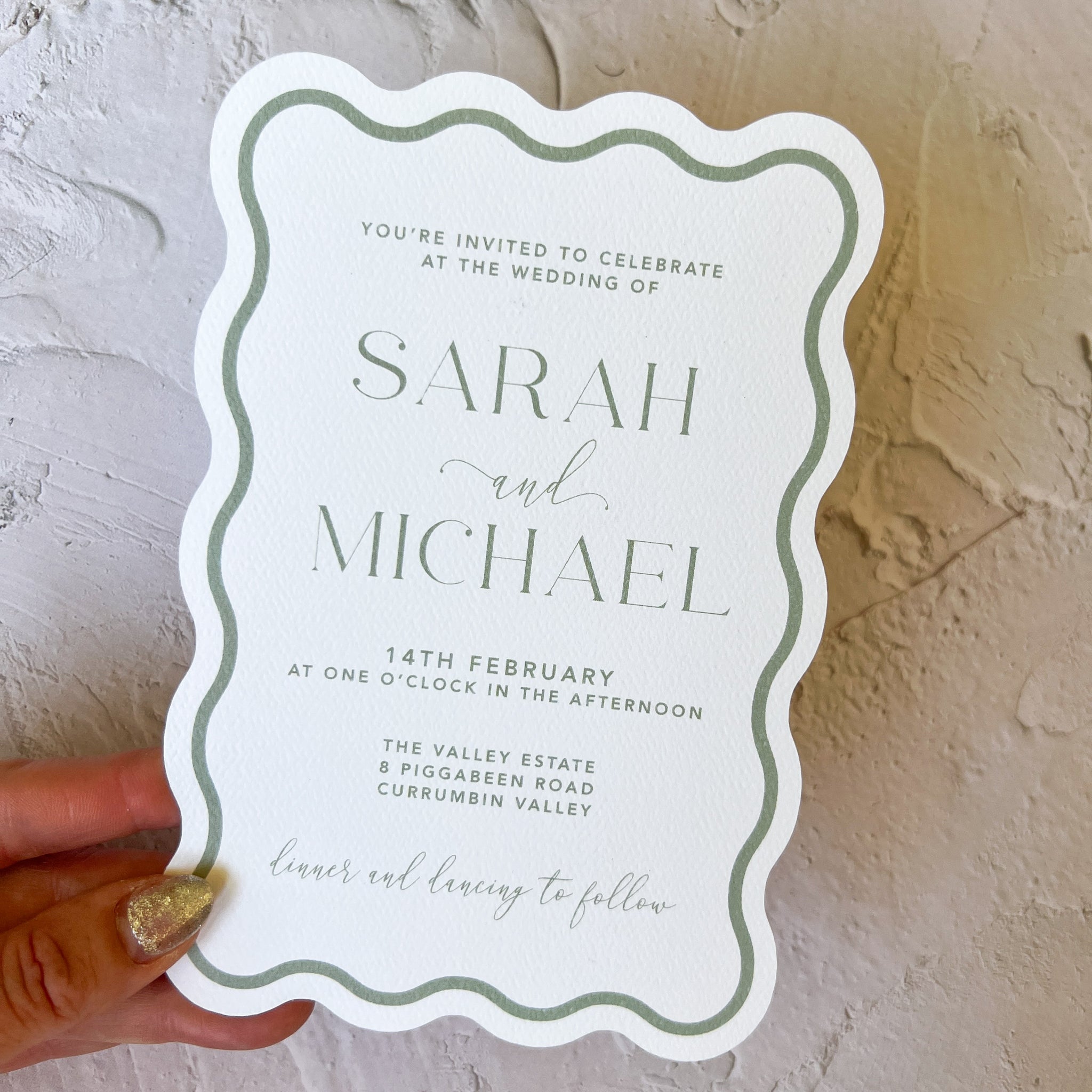 Arch Wedding Invitation Printing Brisbane, Gold Coast Australia Wide