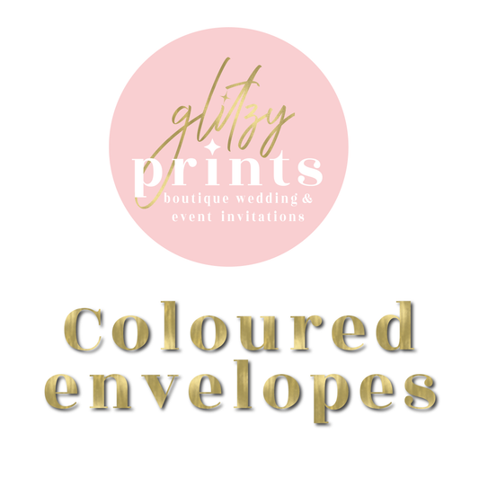 Add coloured envelopes to my order