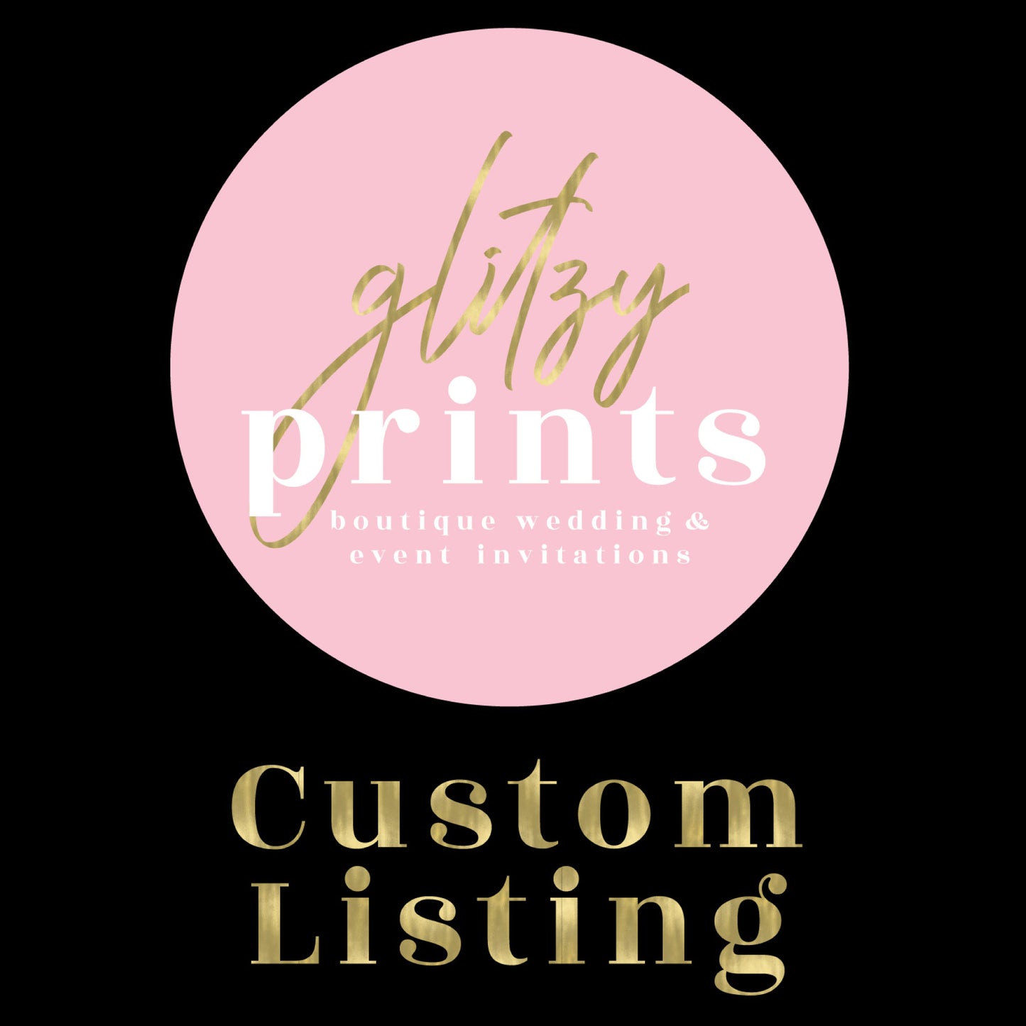 Custom Listing for Nita