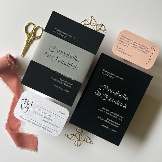 Elegance Layered Invitation Set