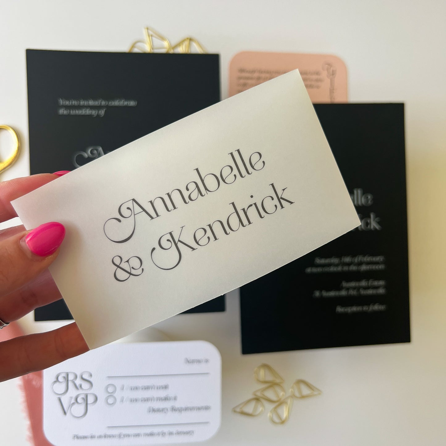 Elegance Layered Invitation Set