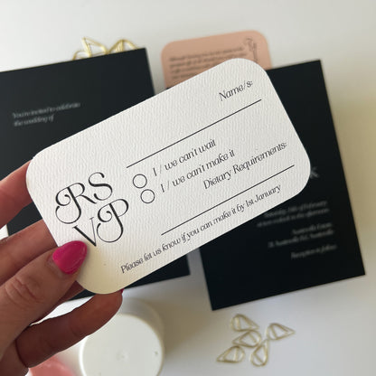 Elegance Layered Invitation Set
