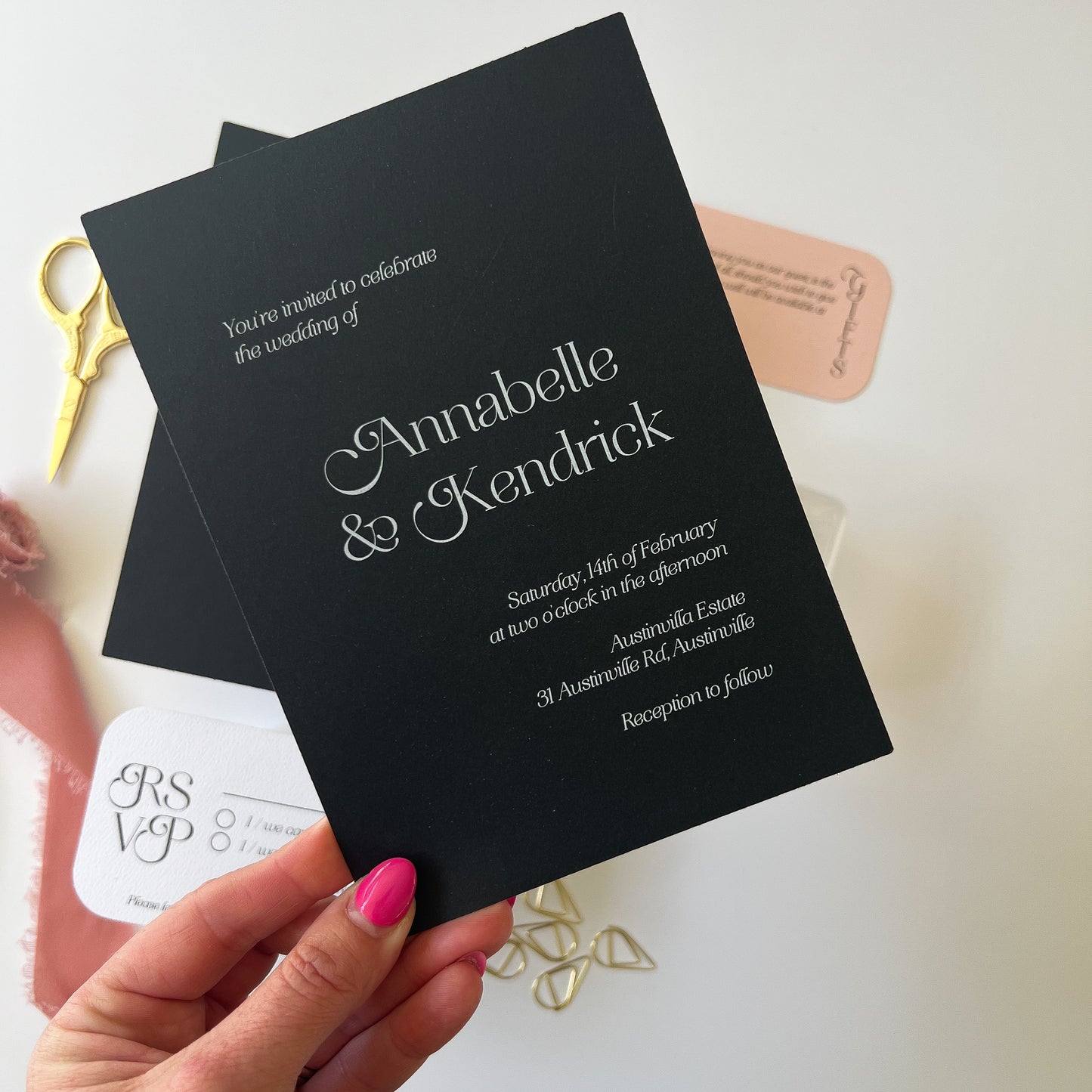 Elegance Layered Invitation Set