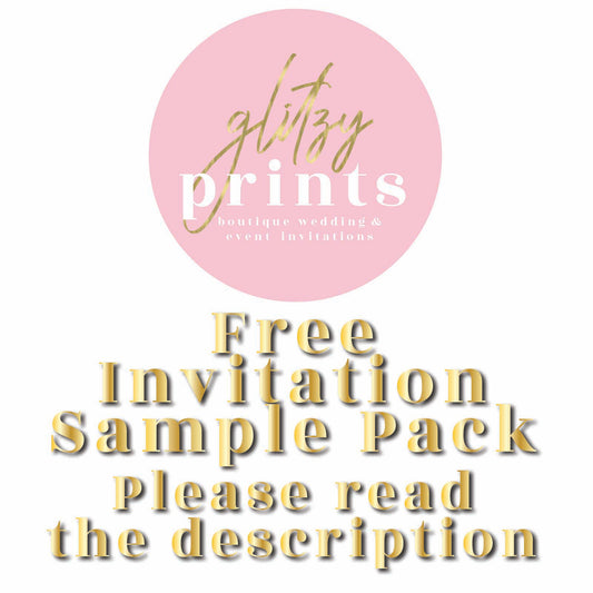 Free Wedding Invitation Sample Pack