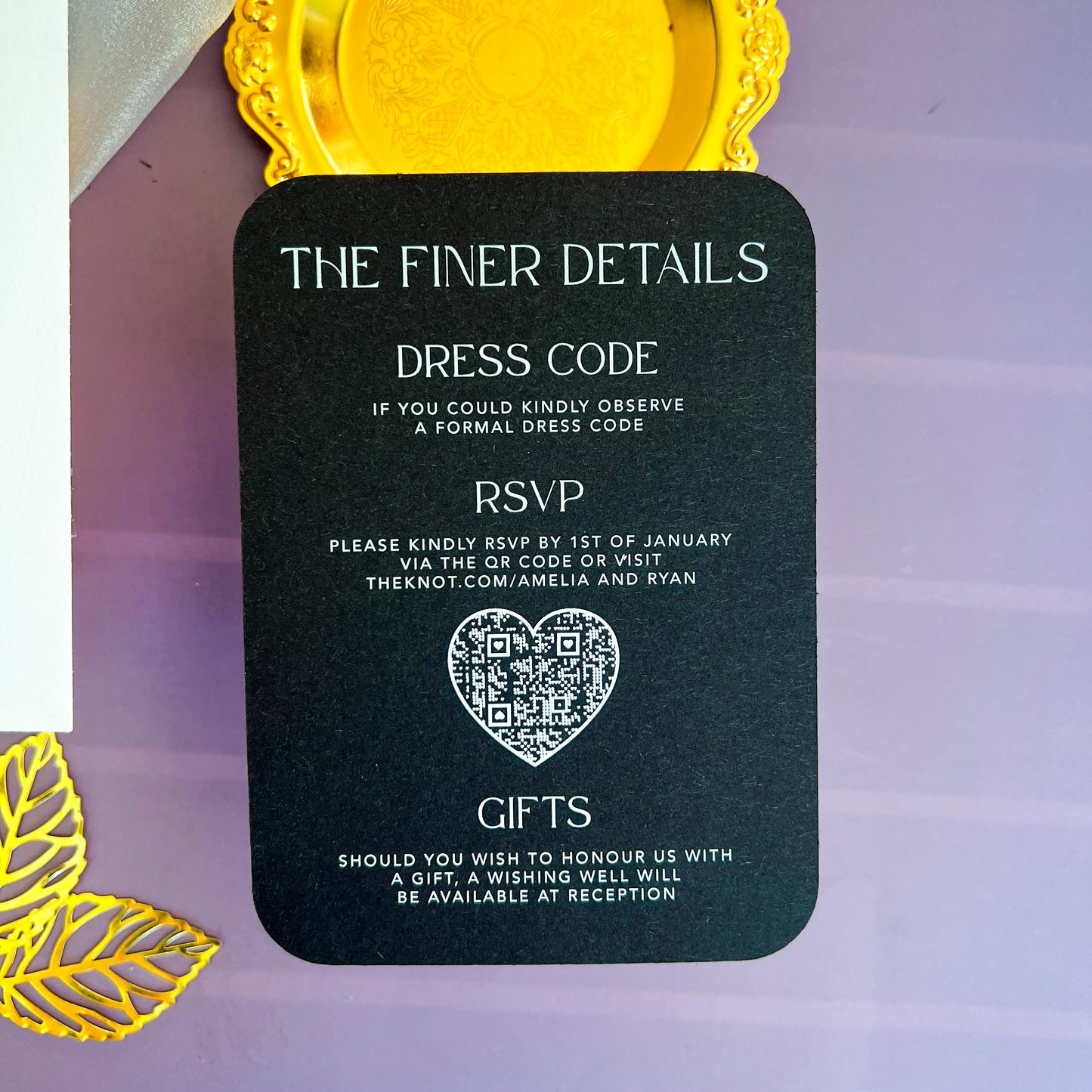 Simplicity Wedding Invitation Set