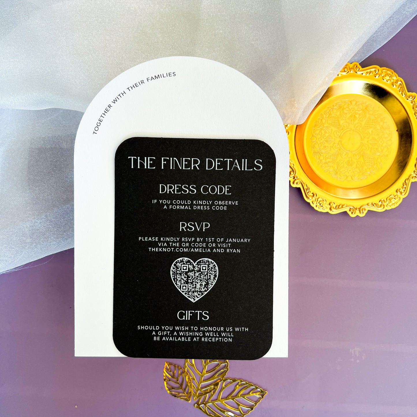Simplicity Wedding Invitation Set