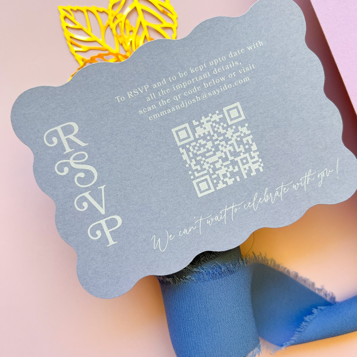 Day Dreaming Lavender Vellum Invitation Suite