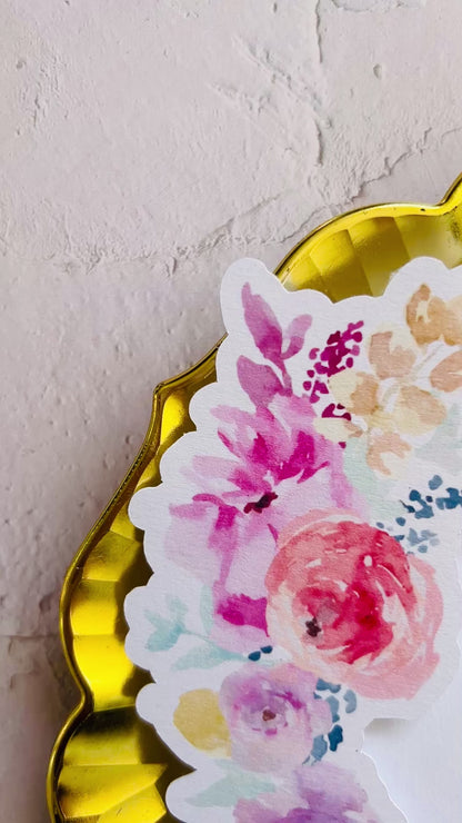 Beautiful Blossoms Menu and/or Place Card