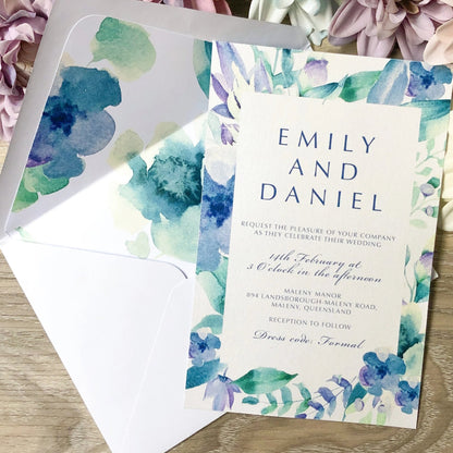 Emily Invitation Suite - Glitzy Prints