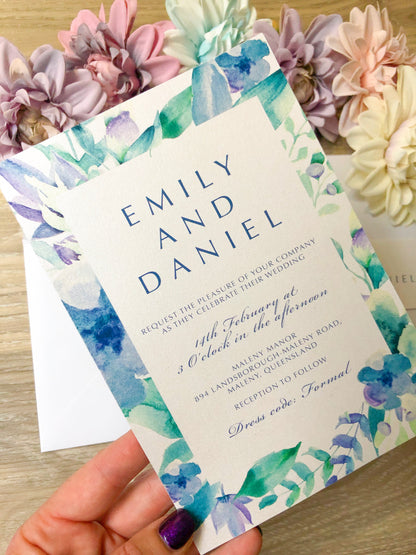 Emily Invitation Suite - Glitzy Prints