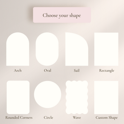 Wave Shape Bar Sign / Drinks Menu Sign